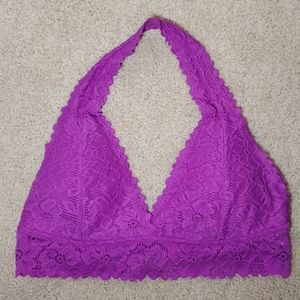 Purple/pink Halter Bralette